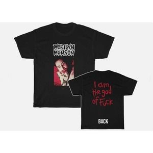 Marilyn Manson I Am The God Of F T-Shirt 2 Sided